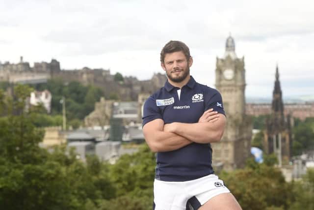 Ross Ford will earn his 110th cap after being included in the starting XV to face Fiji. Picture: Greg Macvean