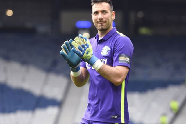 Ofir Marciano starred for Hibs last season. Picture: SNS