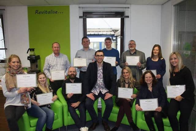 'Graduates' from Acorn Enterprise's sixth business accelerator programme. Picture: SJ