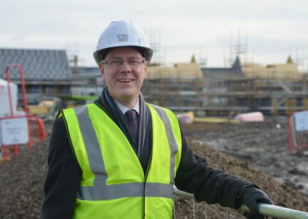 Housing minister Kevin Stewart said small-scale developers are 'essential'. Picture: Jon Savage