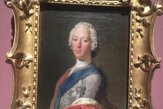 A "lost" portrait of Bonnie Prince Charlie by the artist Allan Ramsay is part of the exhibition.