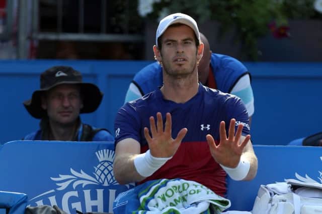 Despite Andy Murrays recent lapse of form, Greg Rusedski sayshe can still win Wimbledon. Picture: PA.