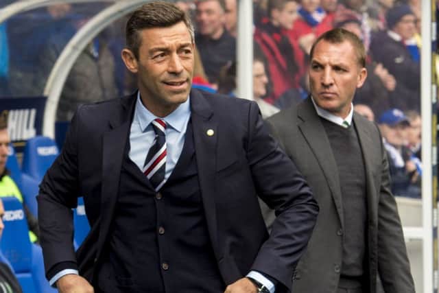 Pedro Caixinha vows to repay Rangers fans' support. Picture: SNS/Alan Harvey