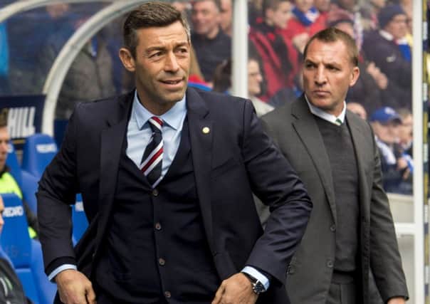 Pedro Caixinha vows to repay Rangers fans' support. Picture: SNS/Alan Harvey