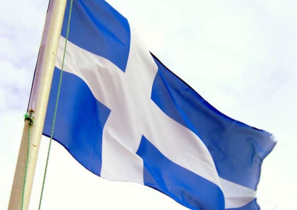Scotland has many flags in use, as well as the Saltire and Lion Rampant. Picture: Contributed