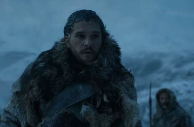 Jon Snow heads beyond the wall in the latest Game of Thrones trailer. Picture: HBO