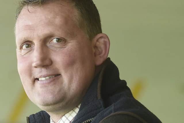 Former Scotland rugby player Doddie Weir received over 100 messages  of support from around the world during 20-minute radio interview.

PICTURE: GREG MACVEAN