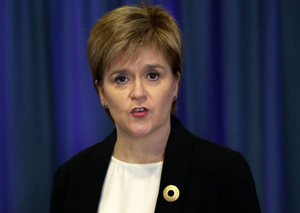 Nicola Sturgeon will deliver the speech later today in Edinburgh. Picture; PA