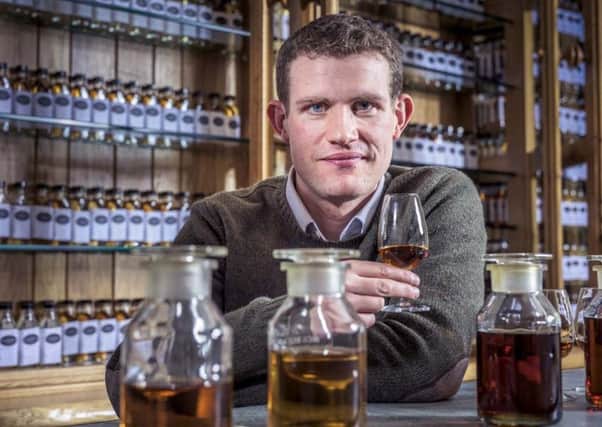 John Glass, malt master at Glengoyne Distillery, which lies on the edge of the national park. Picture: Contributed