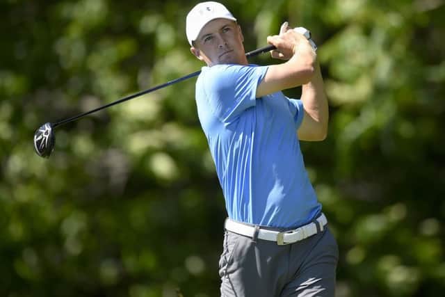 Jordan Spieth opened with a seven-under-par salvo at TPC River Highlands in Cromwell, Connecticut. Picture: AP