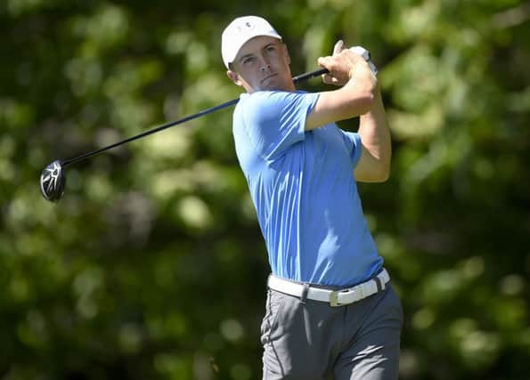 Jordan Spieth opened with a seven-under-par salvo at TPC River Highlands in Cromwell, Connecticut. Picture: AP