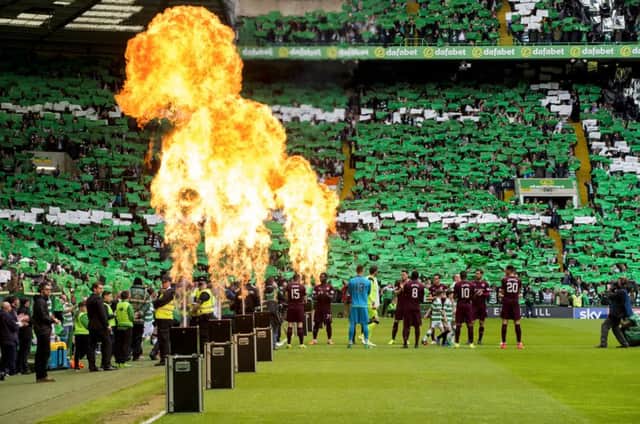 Celtic will take on Hearts in their opening match of the 2017/18 Ladbrokes Premiership season. Picture: SNS