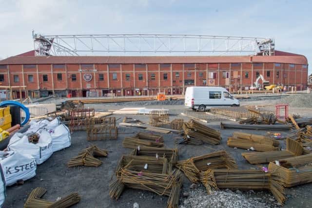 Hearts will be unable to play their August league home fixtures at Tynecastle. Picture: Ian Georgeson