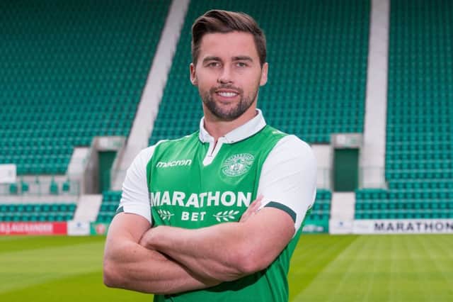 Darren McGregor will return to Ibrox with Hibs on the second weekend of the season. Picture: Ian Georgeson