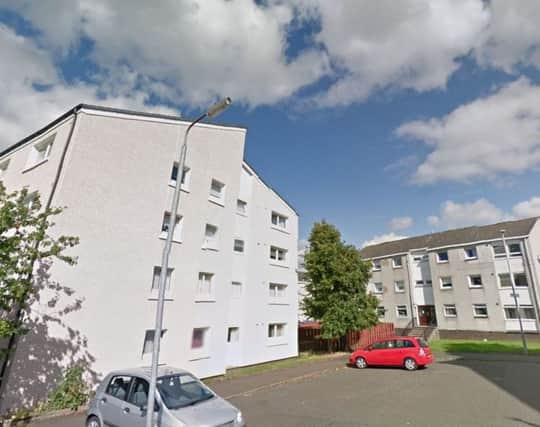 The toddler fell from a flat on Lewiston Drive. Picture; Google Maps