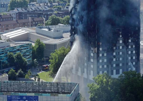 Victims of the Grenfell Tower could be hit by the Bedroom tax. Picture; PA