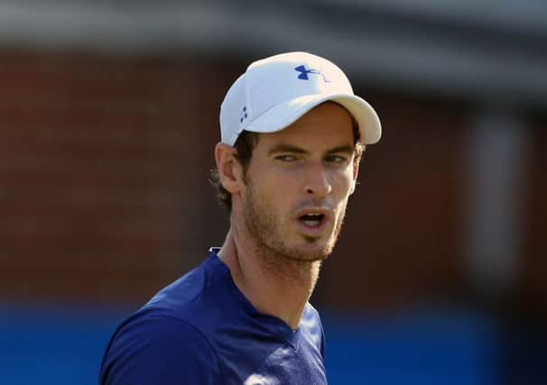 Andy Murray will play two exhibition matches. Picture: PA.