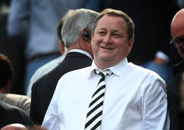 Newcastle United manager Mike Ashley. Picture: Ian MacNicol/AFP/Getty Images