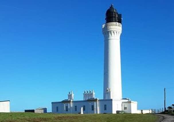North Ronaldsay Lighthouse.