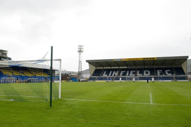 Linfield have hit out at what they perceive to be some unfair coverage. Picture: SNS