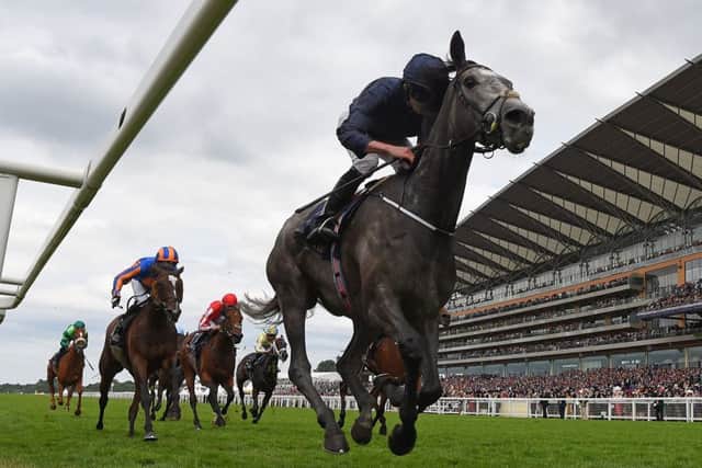 Ryan Moore on Winter wins the Coronation Stakes on Day Four of Royal Ascot. Picture: Mike Hewitt/Getty Images