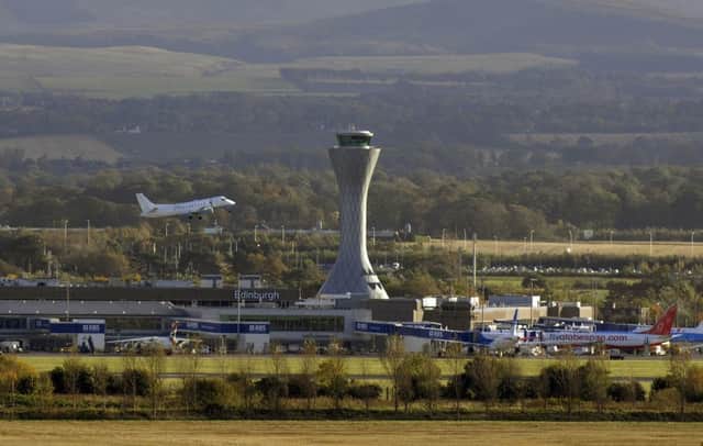 Flights at Edinburgh suffered the most delays in the year to March, according to analysis of official Civil Aviation Authority figures. Picture: Ian Rutherford