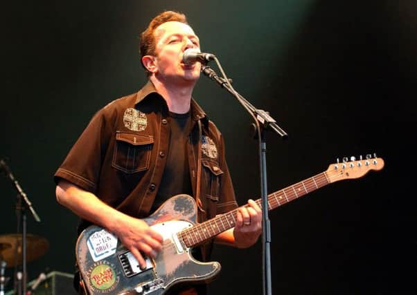 Joe Strummer was often protrayed as a punk revolutionary when he fronted The Clash, but was actually a former public schoolboy. This was conveniently overlooked. Picture: PA