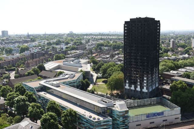 Thousands of people may be living in potentially dangerous tower blocks after at least 11 buildings were revealed to have combustible cladding similar to that thought to have fuelled the Grenfell Tower fire. Picture: David Mirzoeff/PA Wire