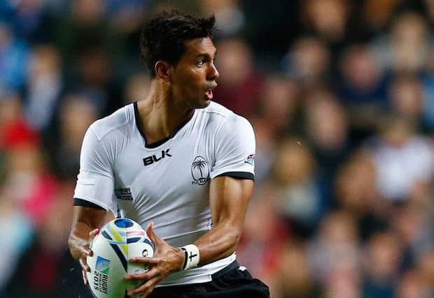Fly-half Ben Volavola scored five penalties as Scotland paid the price for a catalogue of errors in Suva. Picture: Getty Images