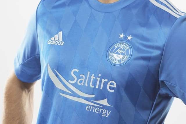 Aberdeen's new away top. Picture: Aberdeen FC