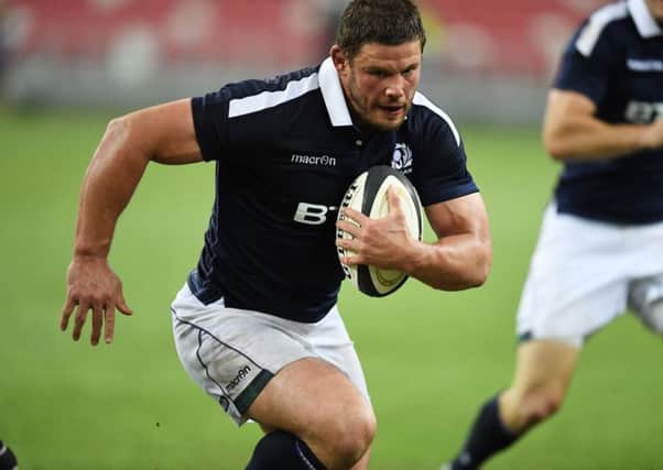 Ross Ford won a record 110th cap for Scotland. Picture: David Gibson/Fotosport.