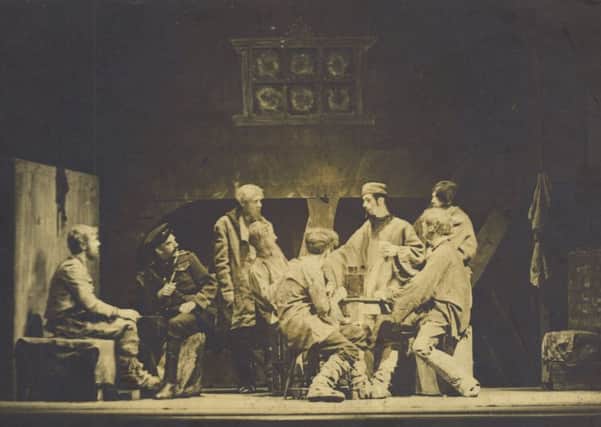 Glasgow Unity Theatre' s production of Gorki's The Lower Depths was revived in 1947 and taken (uninvited) to the first Edinburgh International Festival in 1947. PIC: Scottish Theatre Archive, University of Glasgow Library Special Collections.