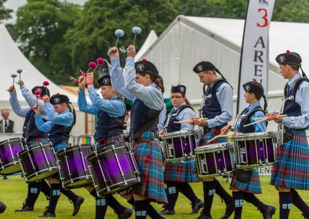 Piping at Forres is one of Moray's tourism success stories. Picture: Supplied
