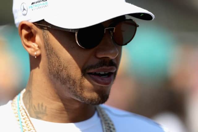 Lewis Hamilton was furious that Sebastian Vettel only received a ten-second stop-go penalty. Picture: Getty.