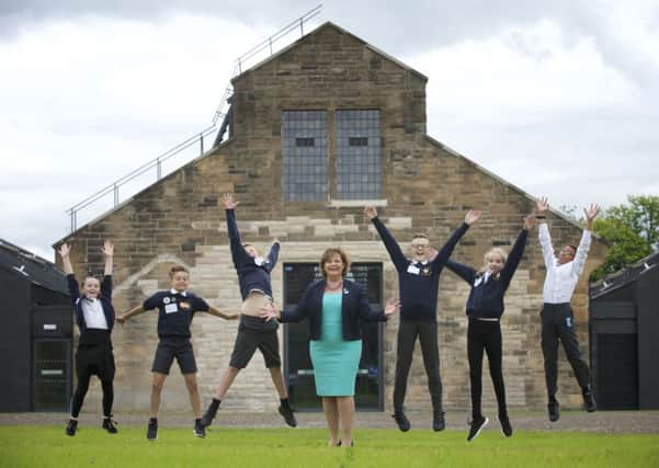 The Engine Shed, Scotland's £11m new conservation hub for historical buildings and monuments, has opened at a former munitions store in Stirling. Picture: Rob McDougall