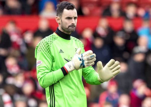 Joe Lewis extends contract at Aberdeen. Picture: SNS/Alan Harvey