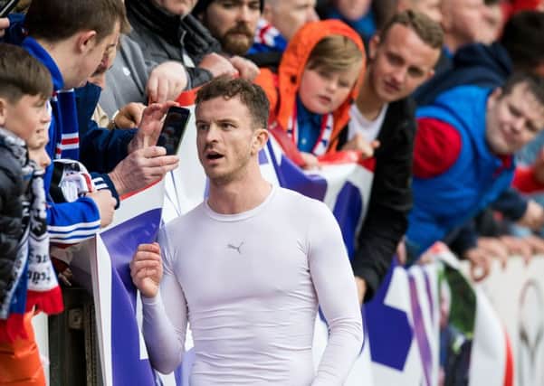 Rangers' Andy Halliday is expected to exit Ibrox. Picture: SNS/Ross Parker