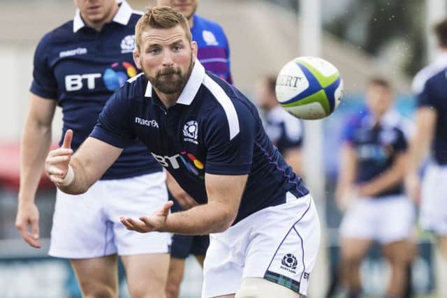Scotland captain John Barclay, who played in all three Tests.