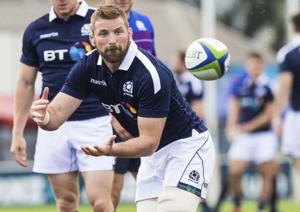Scotland captain John Barclay, who played in all three Tests.
