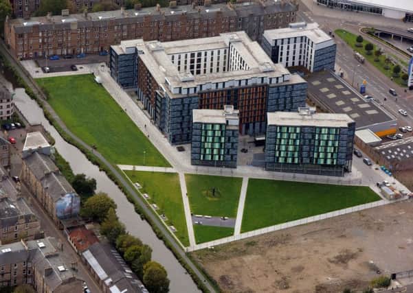 Aerial view of Bainfield student accommodation. Picture: Whitehouse Studios
