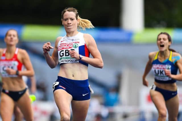 Eilidh Doyle wins the women's 400m hurdles final at the European Athletics Team Championships in Lille. Picture: David Ramos/Getty Images