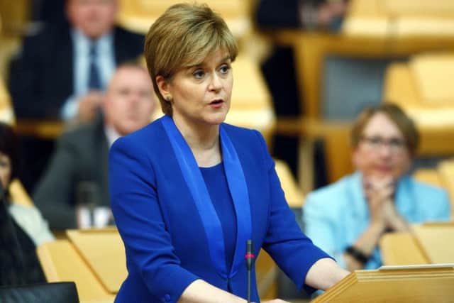 First Minister Nicola Sturgeon. Picture: PA
