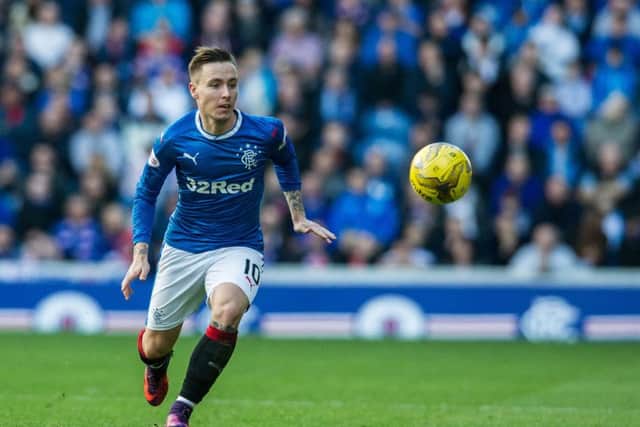 Barrie McKay doesn't appear to be in Pedro Caixinha's plans at Rangers. Picture: John Devlin