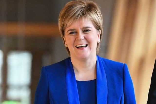 Scotland's First Minister Nicola Sturgeon. (Photo by Jeff J Mitchell/Getty Images)