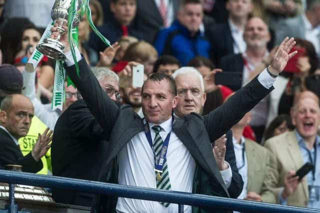 Brendan Rodgers dismissed Dave King's claims. Picture: John Devlin