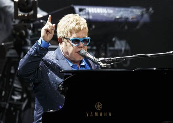 Sir Elton John is a national treasure but Jim Duffy was less than impressed by the catering at his Airdrie show. Picture: Robert Perry