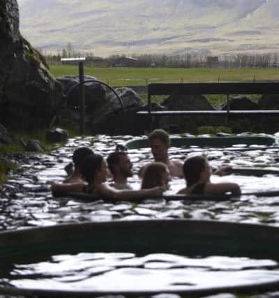 Natural Hot Spring at Hoffell Geothermal Pools
. Picture: Lisa Young