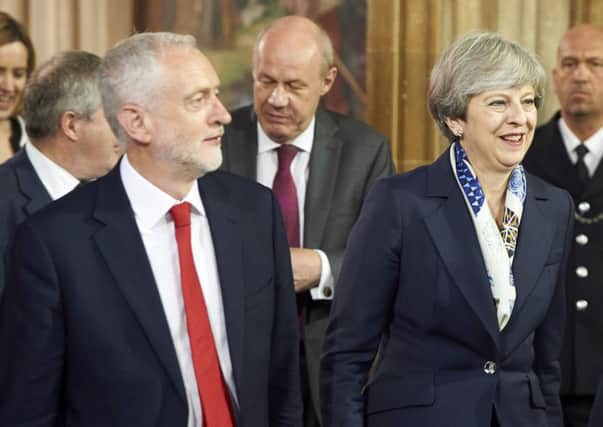 Theresa May and Jeremy Corbyn need to provide leadership over Brexit, says David Watt. Picture: Niklas Halle'n/WPA Pool/Getty Images