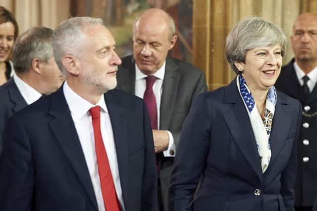 Theresa May and Jeremy Corbyn need to provide leadership over Brexit, says David Watt. Picture: Niklas Halle'n/WPA Pool/Getty Images