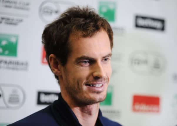 Andy Murray has been handed the top seed. Picture: John Devlin